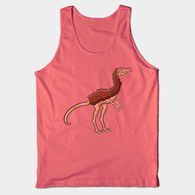 Bacon-saurus Tank Top by Sasha Banana 